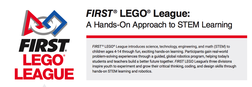 About First Lego League